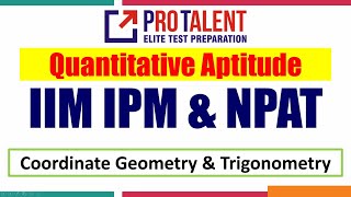 Maths - Trigonometry & Coordinate Geometry for NPAT & IIM IPM screenshot 3