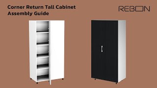 Corner Return Tall Cabinet Assembly Guide