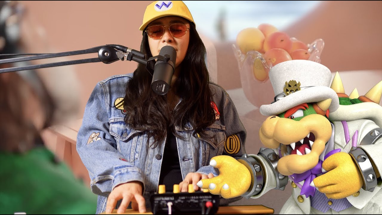 Geekversez on X: Clipe oficial de 'Peaches', música do Bowser em 'Super  Mario Bros.: O Filme'.  / X