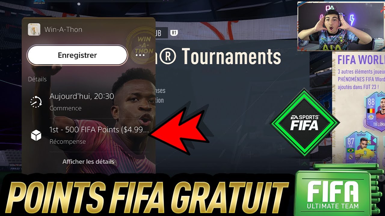 FIFA 23 : COMMENT AVOIR DES POINTS FIFA GRATUITEMENT TOUT LES HEURE