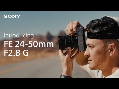 Introducing the Sony FE 24-50mm F2.8 G Lens