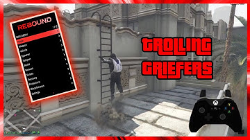 TROLLING A GRIEFER WITH MODS (REBOUND GTA 5 MOD MENU)