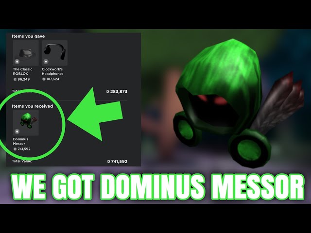 WaffleTrades on X: NEW DOMINUS ON ROBLOX!! GO LIKE UP MY VIDEO ON THE  DOMINUS!!!   / X