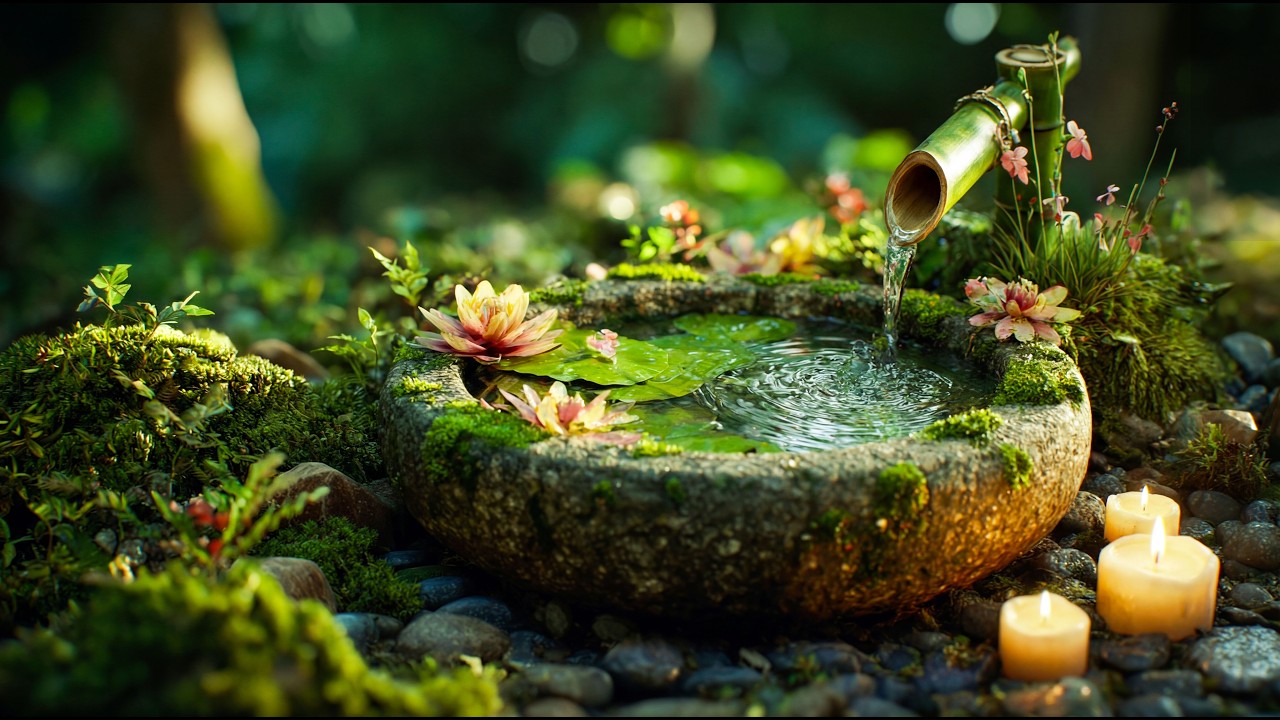 Лучший способ позаботиться о своем психическом здоровье | Расслабляющая музыка + пение птиц 🌿 Звуки