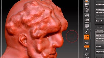 Z Brush Basics - Lesson 5 of 10 - Sculpting