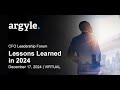 Keynote Presentation The Agile & Resilient CFO