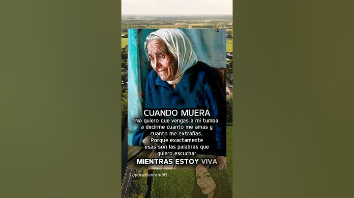 Valora a tu madre, disfrútala mientras pueda porque no sabe cuándo se van. #felizdia #mama #imagen