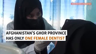 An Afghan Province's Only Woman Dentist Inspires Her Patients screenshot 2