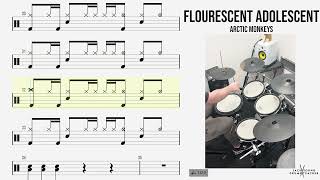 How to Play 🥁   Flourescent Adolescent   Arctic Monkeys Resimi