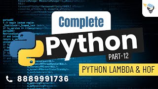 Python Lambda & Higher-Order Functions 🔁 | Python Tutorial for Beginners (With Examples)