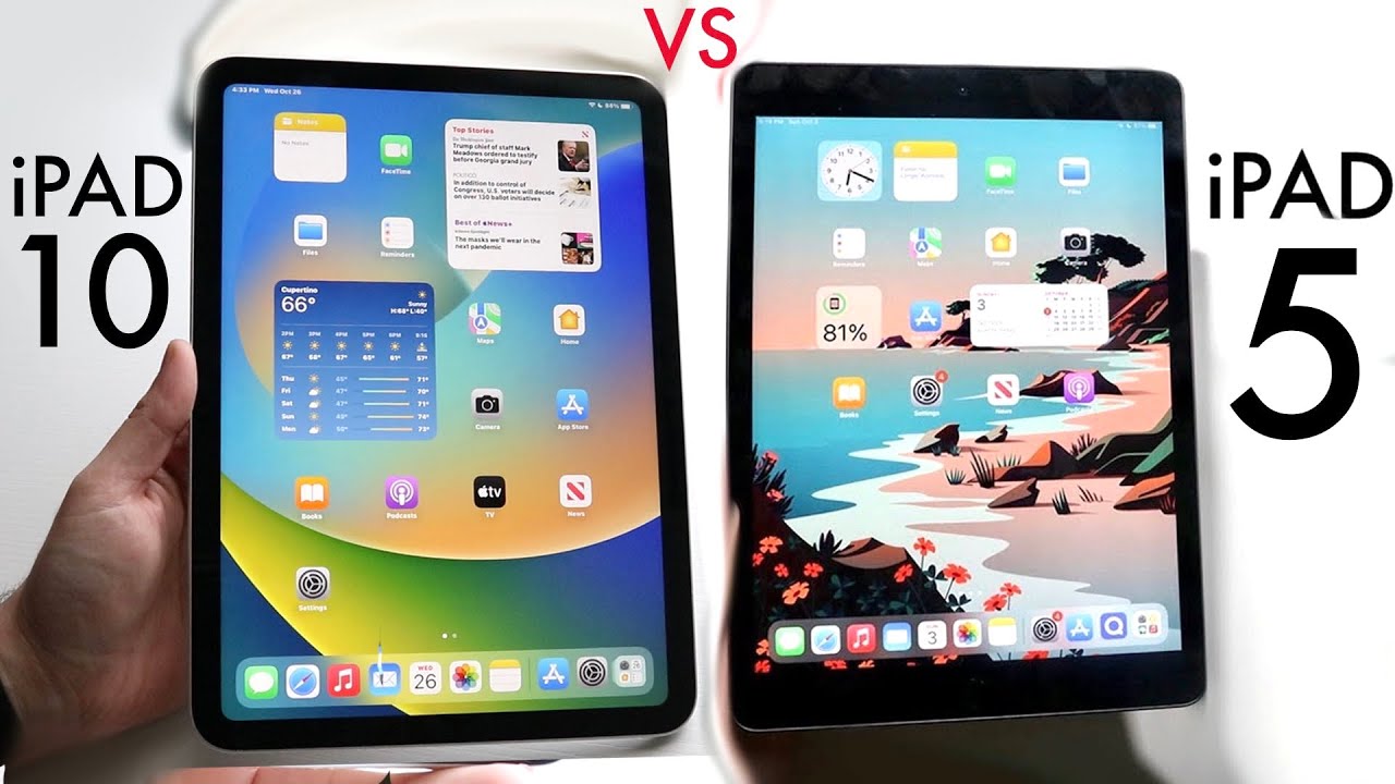 iPad 10th Generation Vs iPad 5th Generation! (Comparison) (Review