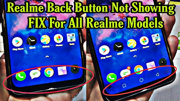 Realme Back Button Not Showing FIX Navigation Buttons FIX