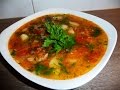 Украинский суп с кислой капустой и пшеном капустняк
