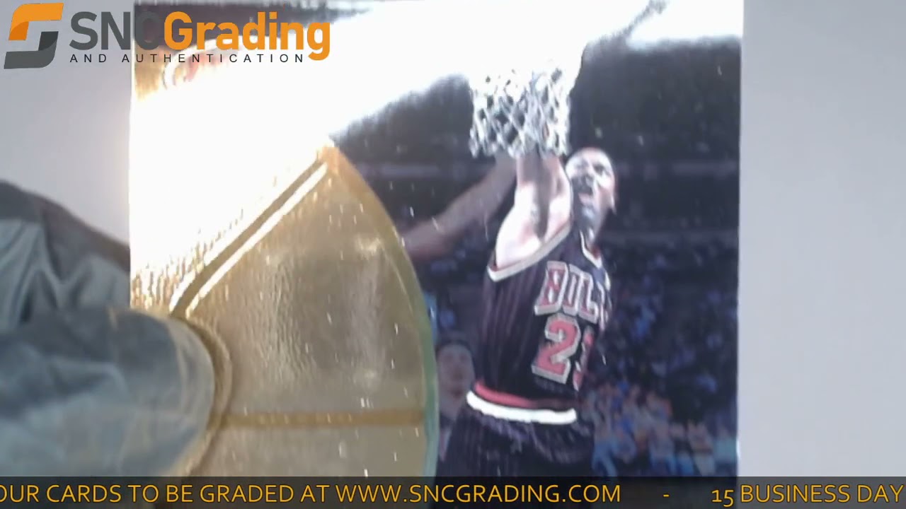SNC Grading:1998 Bowman Best Michael Jordan #60 Card Review(1626210244154)