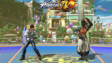 KOF14 Kyo & Kim & Benimaru vs Nilson & Bandeiras & Billy CPU vs CPU AI vs AI