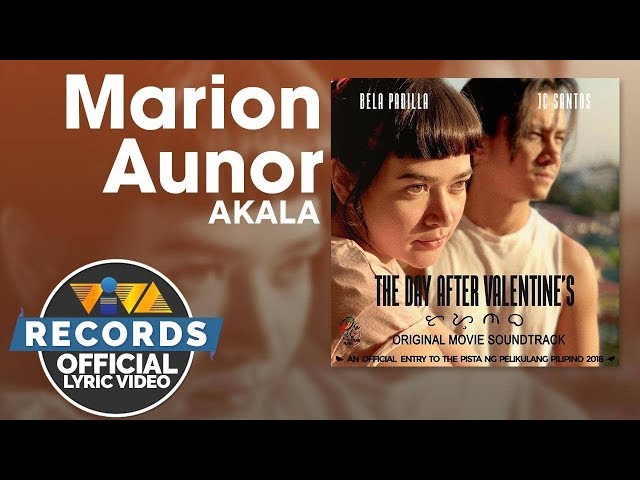 Akala - Marion Aunor |The Day After Valentine's OST [Official Lyric Video] class=