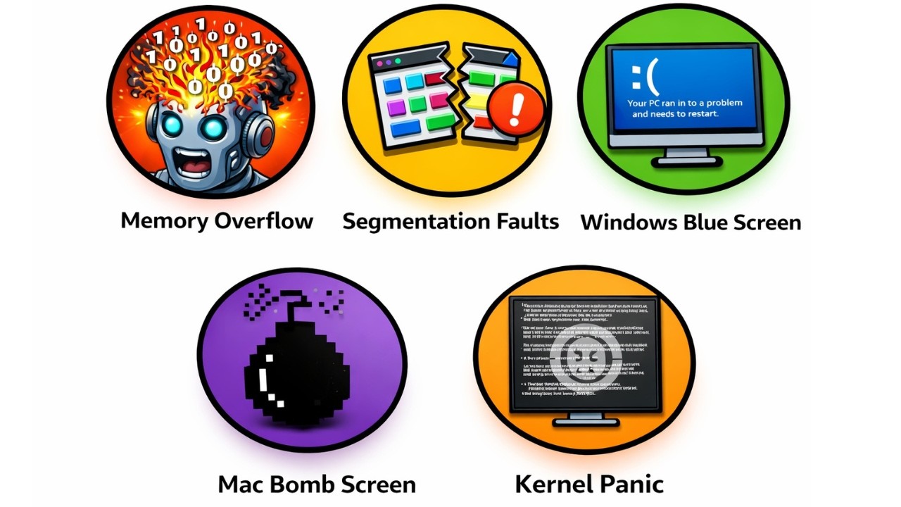Every Computer Crash Explained in 8 Minutes - YouTube