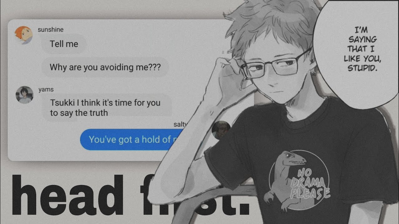 ❛why is tsukishima avoiding hinata?❜  | haikyuu lyric prank (tsukihina)