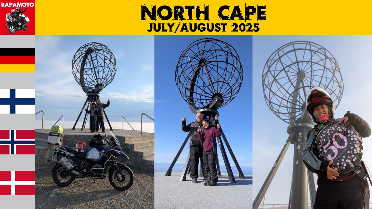 Nordkap mit dem Motorrad – Juli/August 2025