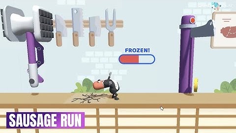 Sausage Run Game Review - Walkthrough