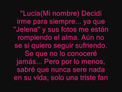 Carta de mi Mejor Amiga hacia Justin Bieber - YouTube