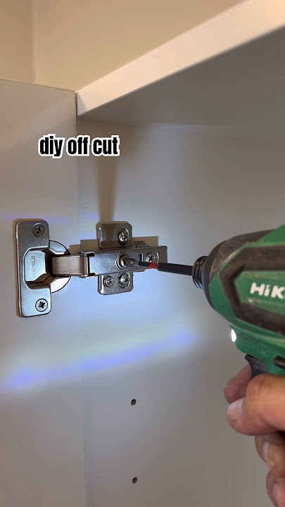 How to Adjust wardrobe Hinges #shorts #youtubeshorts #woodworking
