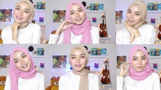 Tips dan Tutorial Hijab Crinkle Untuk Wajah Bulat dan Tembem