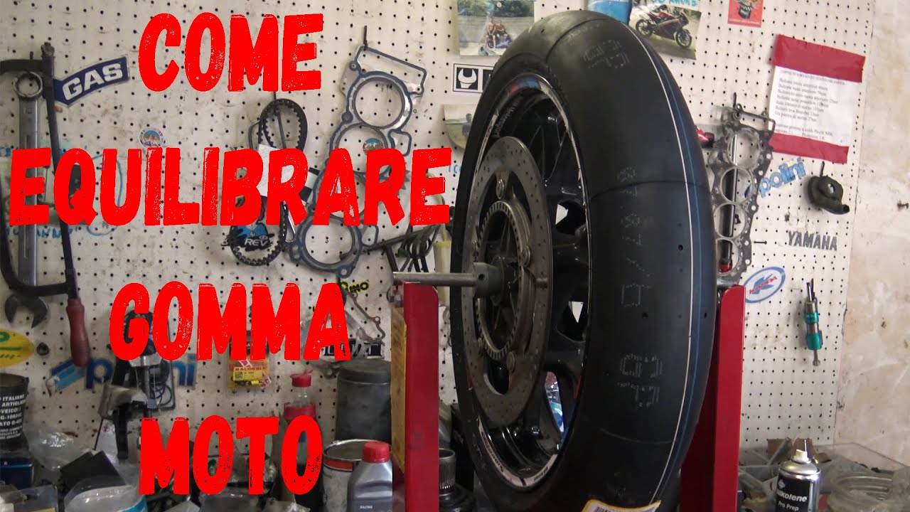 Come equilibrare la ruota della moto 👨‍🔧 - video 87 - YouTube