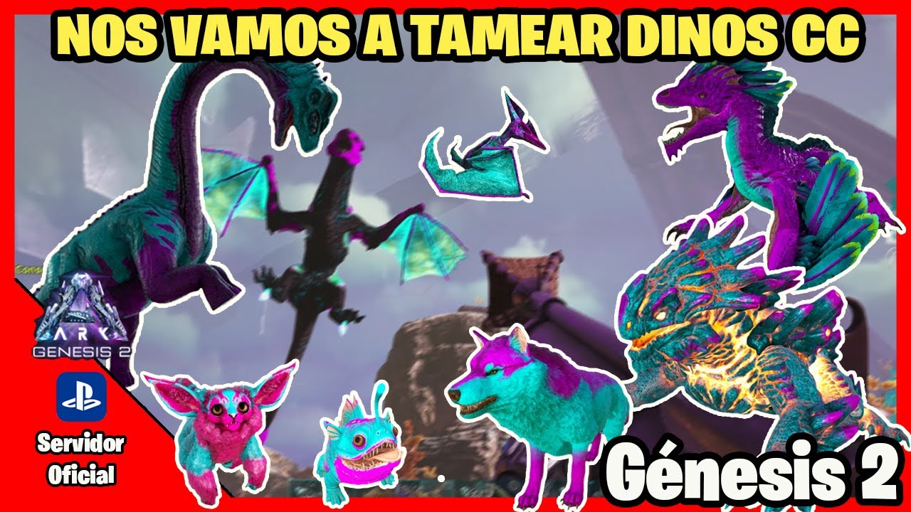 Tameo de los dinos más exóticos y vendidos en ARK Cotton Candy YouTube