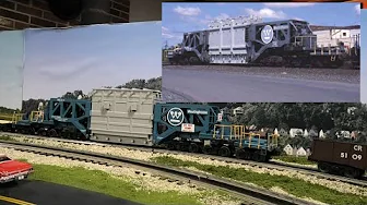 Westinghouse Schnabel Car 203 in O Gauge