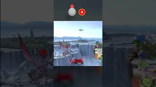 Rare Ridley ledge grab delay tech #ridley #supersmashbros #smashbros #ssbu #SSBU_Ridley #tutorial