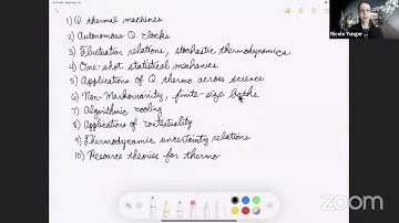 Quantum Information-Thermodynamics - Lecture 3 - Nicole Yunger Halpern
