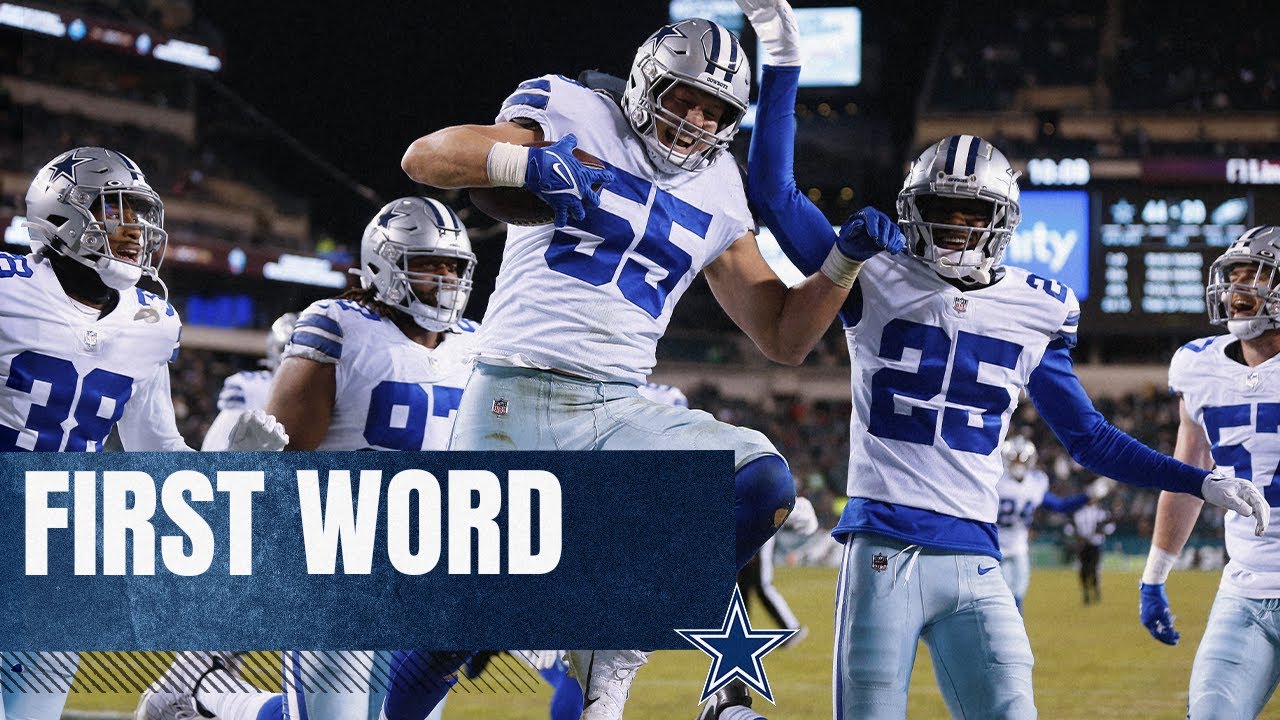 First Word: Bring on the Playoffs! | Dallas Cowboys 2021