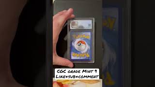 Pokémon Rare Card Mint Charizard GX Grade 9 #shorts