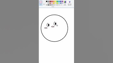 Clefairy Profile Picture - MS Paint #drawing #pokemon