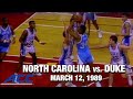 North Carolina vs. Duke Championship Game | ACC Men&#39;s Basketball Classic (1989)