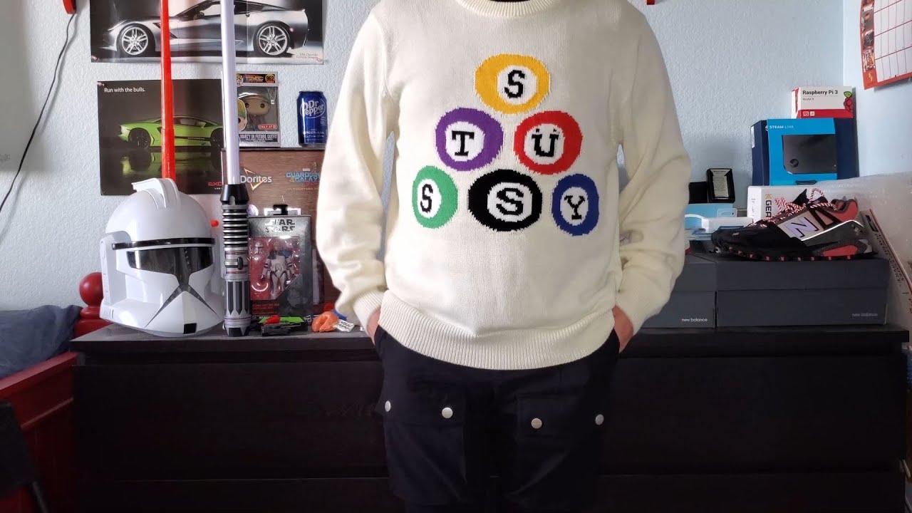 Stussy Billiard Sweater Review and Fit!