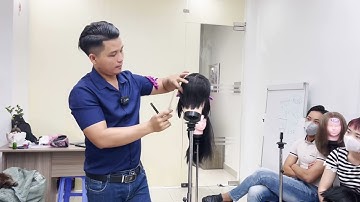 Hướng dẫn cắt tóc tém ngắn