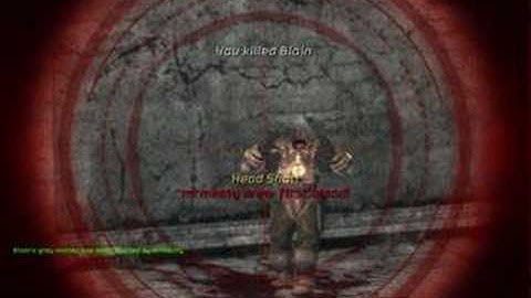 Unreal Tournament 3 Slow Motion Headshot