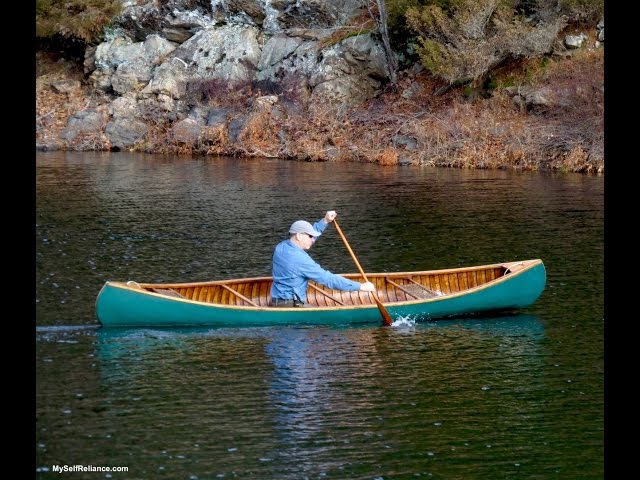 Last Paddle of 2015 - Solo Paddle Strokes
