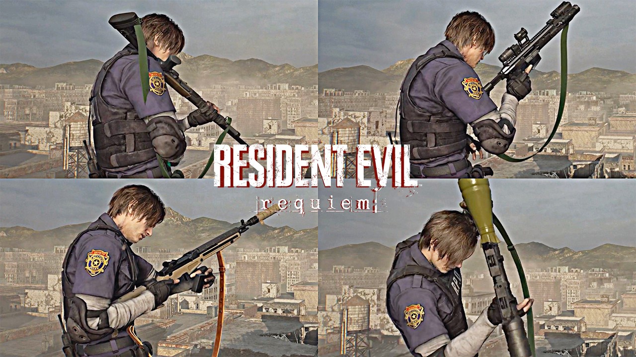 Resident EviL 9 - ALL Weapons Reloads and Shooting Animations