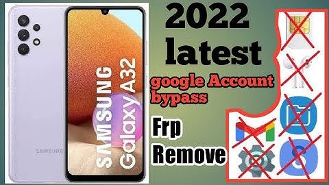 Samsung A32 frp google account bypas  with umt new seciurty 2022  A325f latest method with tp