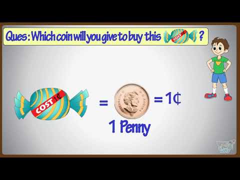 Money amounts up to 25 cents using Canadian coins | Math | Grade-1,2 | Tutway |