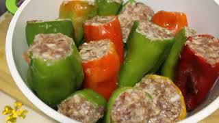 Фаршированный перец.Stuffed Peppers.Секрет приготовления.Пошаговый рецепт.✅ 🔴☝► ✓✔♚ ♛★