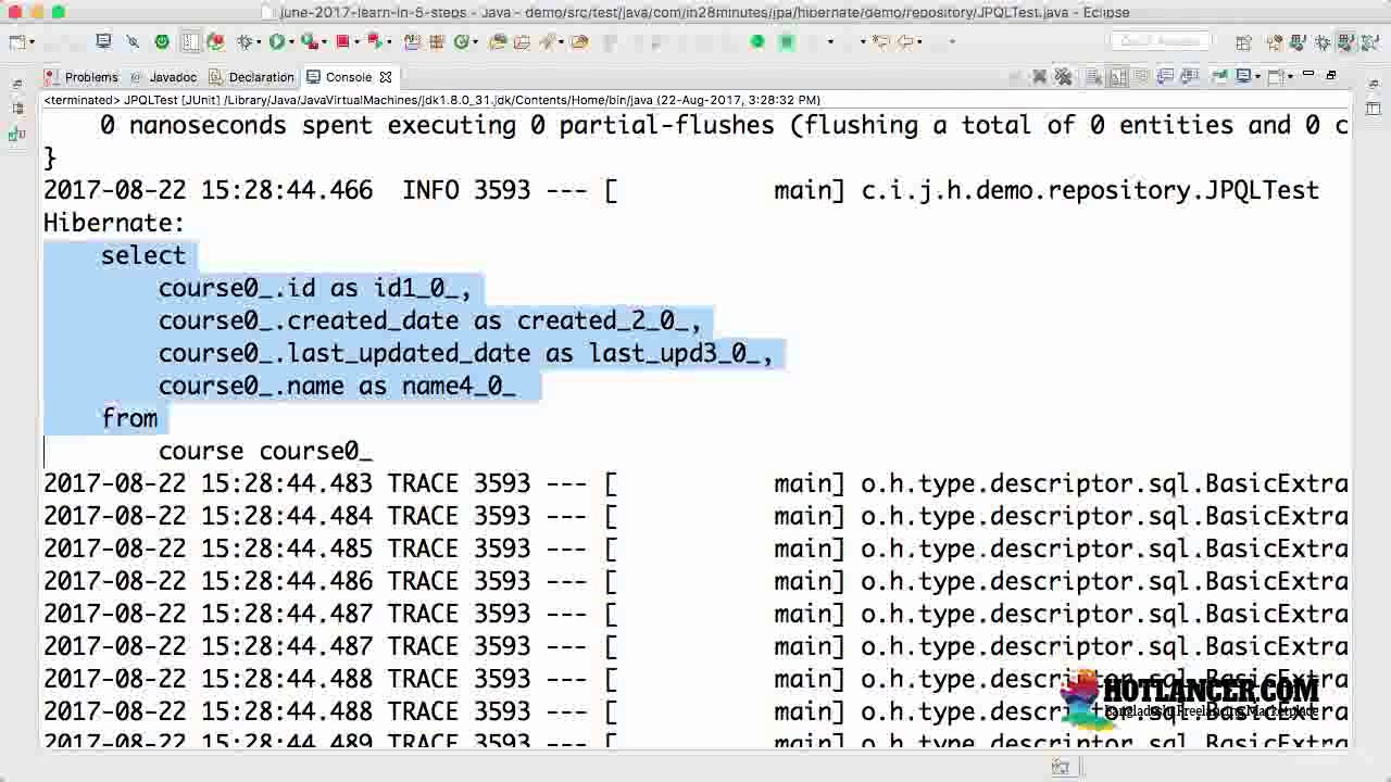 063 Step 19 JPA and Hibernate Annotations @NamedQuery and @NamedQueries ...