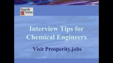 Interview Tips for Chemical Engineers