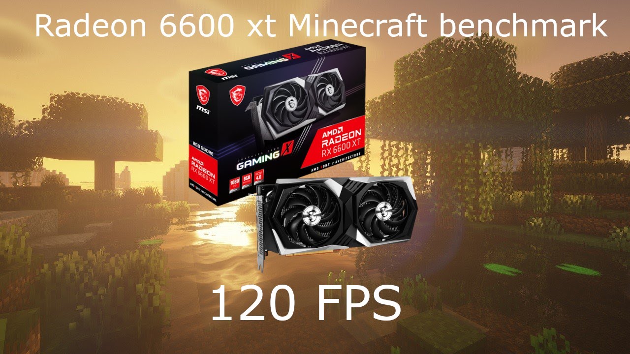 Amd radeon 6600 xt FPS benchmark in Minecraft 1.17.1 with shaders ...
