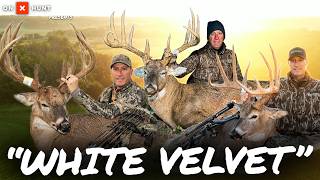 White Velvet: One Blind, Three World-Class Whitetails | Presented by onX Hunt