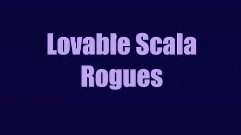 LSUG Jan 2024  Dave Smith -  Loveable Scala Rogues