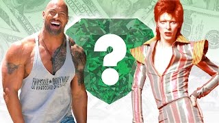 Famous WHO’S RICHER? - Dwayne “The Rock” Johnson or David Bowie? - Net Worth Revealed! Profile
